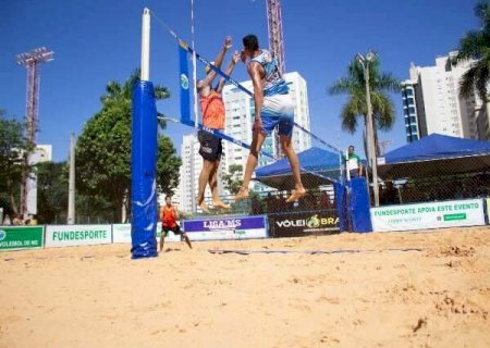 Estadual de v&ocirc;lei de praia tem novos campe&otilde;es na 1&ordf; etapa