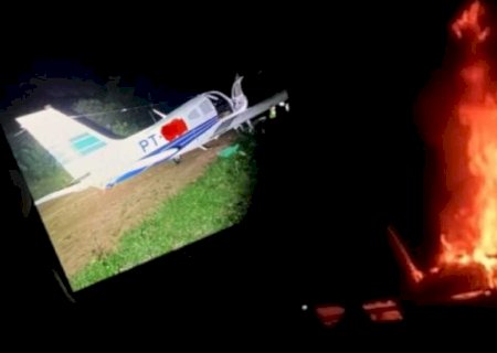 Aeronave é destruída após fechamento do espaço aéreo em terra Yanomami