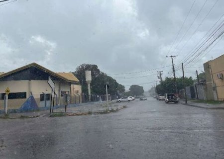 Regi&atilde;o sul do Estado tem pancadas de chuva moderada nesta manh&atilde;