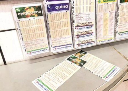 Apostas de MS ganham premiações parciais na Mega-Sena, Lotofácil, Quina e Dia da Sorte