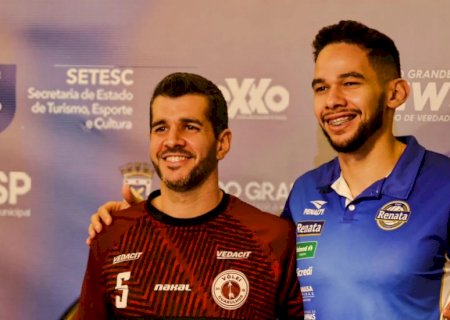 Estrelas nacionais duelam no sábado no Guanandizão em jogo da Superliga