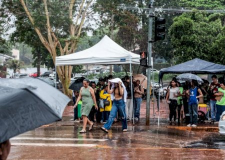 Prepare o guarda-chuva: previsão é de muita água para este fim de semana no Estado