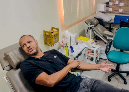 Doações de sangue caem 50% nesta época e estoques ficam em níveis alarmantes em MS
