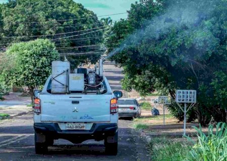 Fumacê amplia o combate à dengue em quatro bairros de Campo Grande nesta sexta-feira