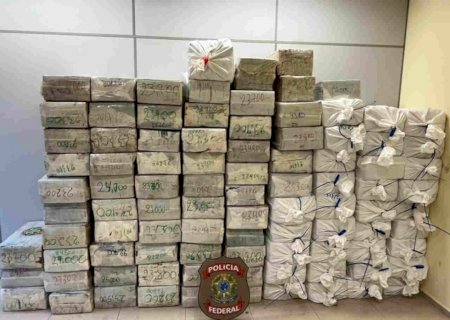 PF intercepta caminhoneiro com duas toneladas de maconha na MS-295