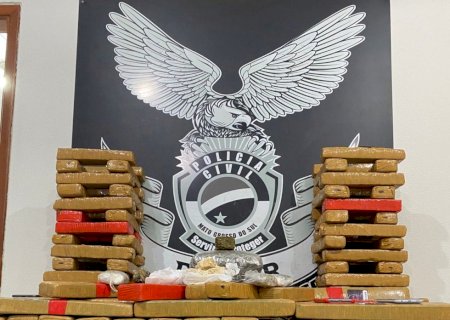 Polícia fechada depósito de drogas no Jardim Sumatra e prende grupo com maconha, cocaína e haxixe