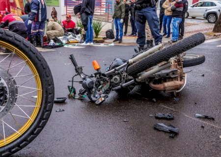 Em 2024, acidentes com moto somaram 70% dos pacientes de trauma da Santa Casa