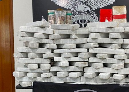 Com reforço nas rodovias de MS em visita de Lula, caminhoneiro é preso com 113 kg de droga