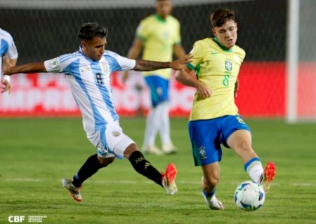 Brasil é humilhado pela Argentina com surra de 6 a 0 na estreia do Sul-Americano sub-20