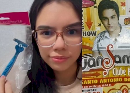 Da época do ‘gurizinho’: fã se pronuncia e diz que guarda gilete usado por Luan Santana desde 2009