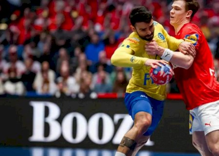 Brasil perde jogo para a Dinamarca e fica em 7º lugar no Mundial de Handebol masculino