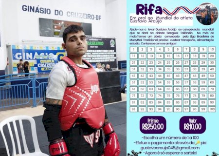 Campo-grandense faz rifa para disputar pela Liga Brasileira de Muay Thai na Tailândia