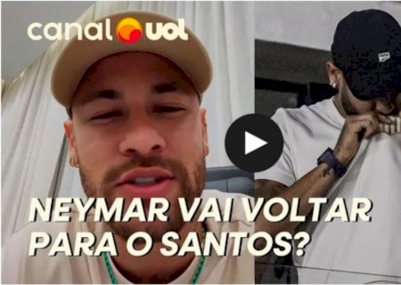Será? Neymar pode voltar a jogar no Santos após negociações com clube Árabe