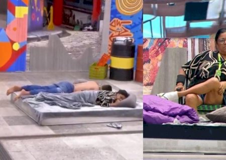 Obrigada a dormir para fora, Joselma acorda enfurecida e rejeita conversa com brothers: ‘sustenta o c*’