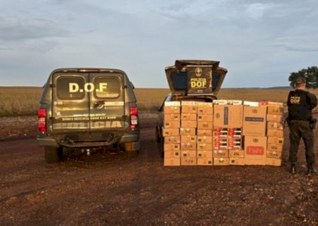 R$ 76 mil em produtos contrabandeados são apreendidos na MS-164