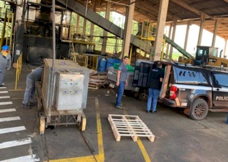 Polícia incinera mais de uma tonelada de drogas em Itaquiraí