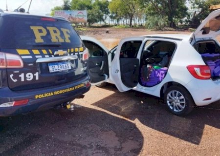Motorista é preso em MS com 524 Kg de maconha que levaria ao Rio Grande do Sul