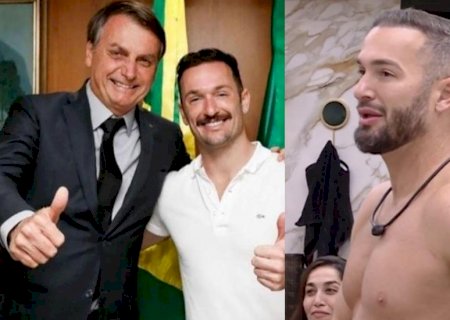 Apoiador? A explicação de Dyego Hipólito para foto com Jair Bolsonaro