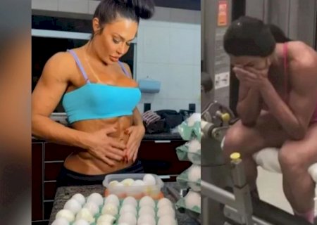 Mãe de Gracyanne Barbosa expõe preocupação com a filha no BBB 25: ‘vai passar mal’