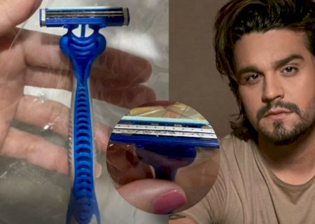 Confuso, Luan Santana indaga fã sobre gilete antigo guardado com seus pelos: ‘entendi nada’