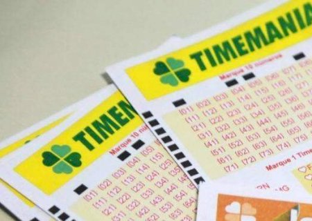 Aposta feita em Paranaíba acerta premiação parcial na Timemania e fatura R$ 27 mil
