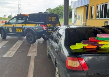 Motorista é preso em MS com 16 kg de cocaína que levaria a Minas Gerais