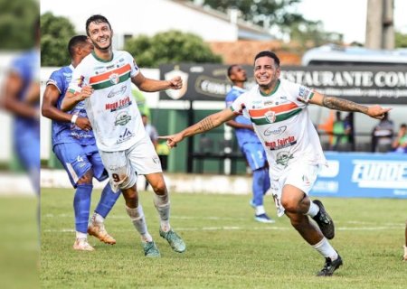 Naviraiense goleia Aquidauanense em sua primeira vitória no retorno à Série A