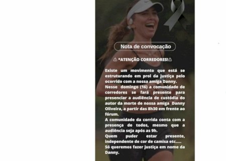 Amigos de Danny convocam sociedade para audiência de custódia de autor de atropelamento