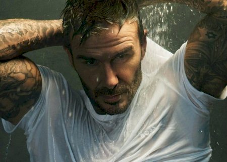 David Beckham estrela a nova campanha de roupas íntimas da Boss
