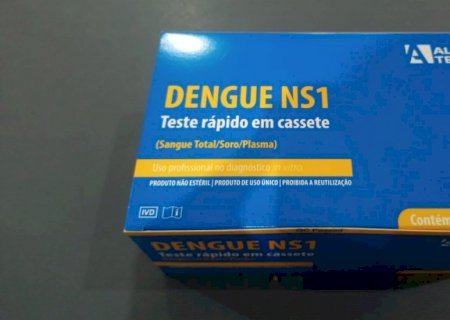 Campo Grande receberá 625 testes rápidos de dengue na próxima semana, afirma Sesau