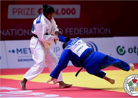 Ketleyn Quadros deixa escapar o bronze e fica em 5º lugar no Grand Slam de Tashkent de judô
