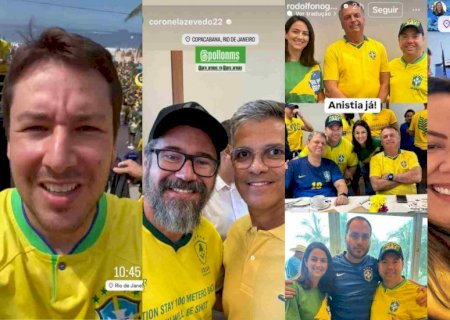 Políticos de MS viajam ao RJ para defender anistia aos envolvidos no 8 de janeiro