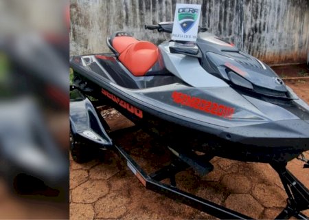 Homem de 25 anos furta jet ski avaliado em R$ 90 mil de oficina em Campo Grande