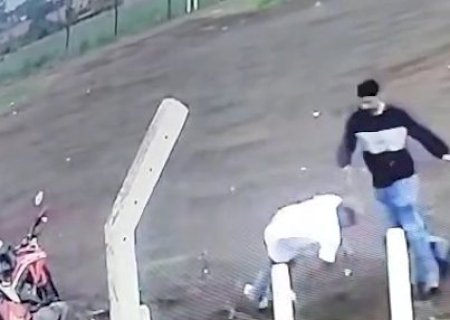 V&iacute;deo mostra execu&ccedil;&atilde;o de interno do semiaberto em frente a pres&iacute;dio