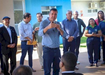 Riedel entrega obras em hospital, escola e anuncia R$ 1,7 milh&atilde;o em Guia Lopes