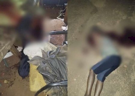 Suspeito foge ap&oacute;s assassinar casal com fac&atilde;o no Jardim Noroeste