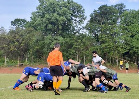 Time de Campo Grande faz jogo de estreia no Centro-Oeste de Rugby em MS