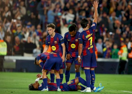 Barcelona perde Yamal para o restante da temporada, mas atacante deve ir à Copa