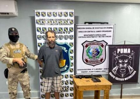 Condenado a mais de 21 anos por tr&aacute;fico &eacute; expulso do Paraguai