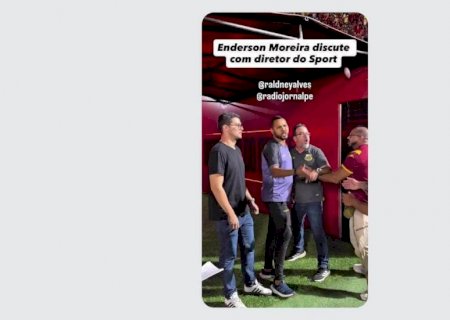 Enderson, do Novorizontino, chama diretor do Sport para a briga: "Vem aqui, moleque"