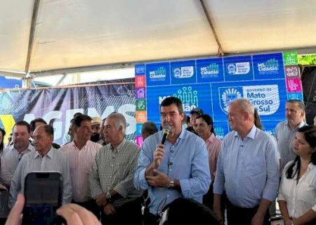 Em mutir&atilde;o, Riedel ressalta avan&ccedil;o na universaliza&ccedil;&atilde;o do saneamento de MS