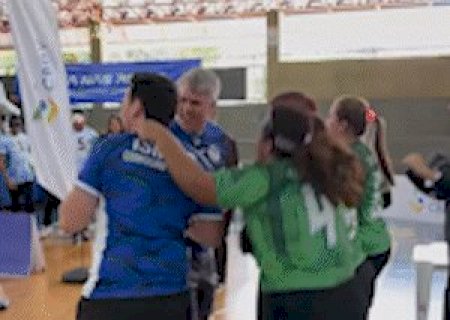Equipe de MS vence disputa apertada e garante vaga na decis&atilde;o do goalball