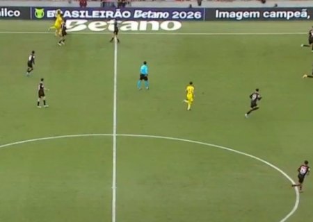 Assistente marca impedimento em cobrança de lateral na Série A e causa revolta do Mirassol