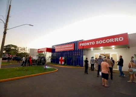 Riedel acompanha obras de infraestrutura e amplia&ccedil;&atilde;o de hospital