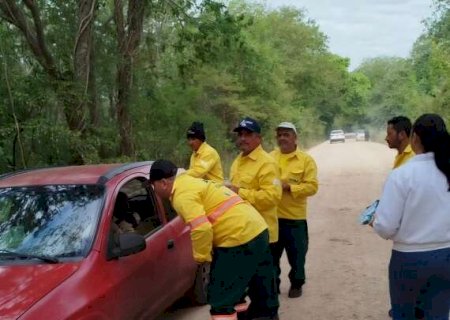 A&ccedil;&atilde;o educativa refor&ccedil;a a preven&ccedil;&atilde;o de inc&ecirc;ndios na APA Ba&iacute;a Negra