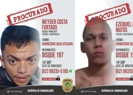 Pol&iacute;cia prende foragidos de Goi&aacute;s ligados ao PCC com drogas no Jardim Columbia