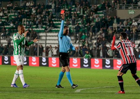 São Paulo x Juventude: Ferreirinha é expulso com apenas 30 segundos em campo