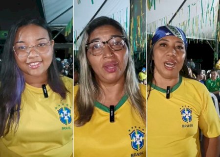 Estreia do Brasil na Copa mobiliza bairro em apoio a &Eacute;derson