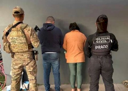 Cinco s&atilde;o presos em MS por tr&aacute;fico interestadual e lavagem de dinheiro