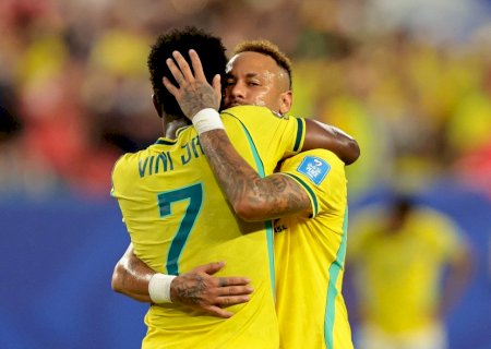 Neymar diz que pode jogar 200 minutos e exalta Vini Jr.: "É o nosso principal jogador"